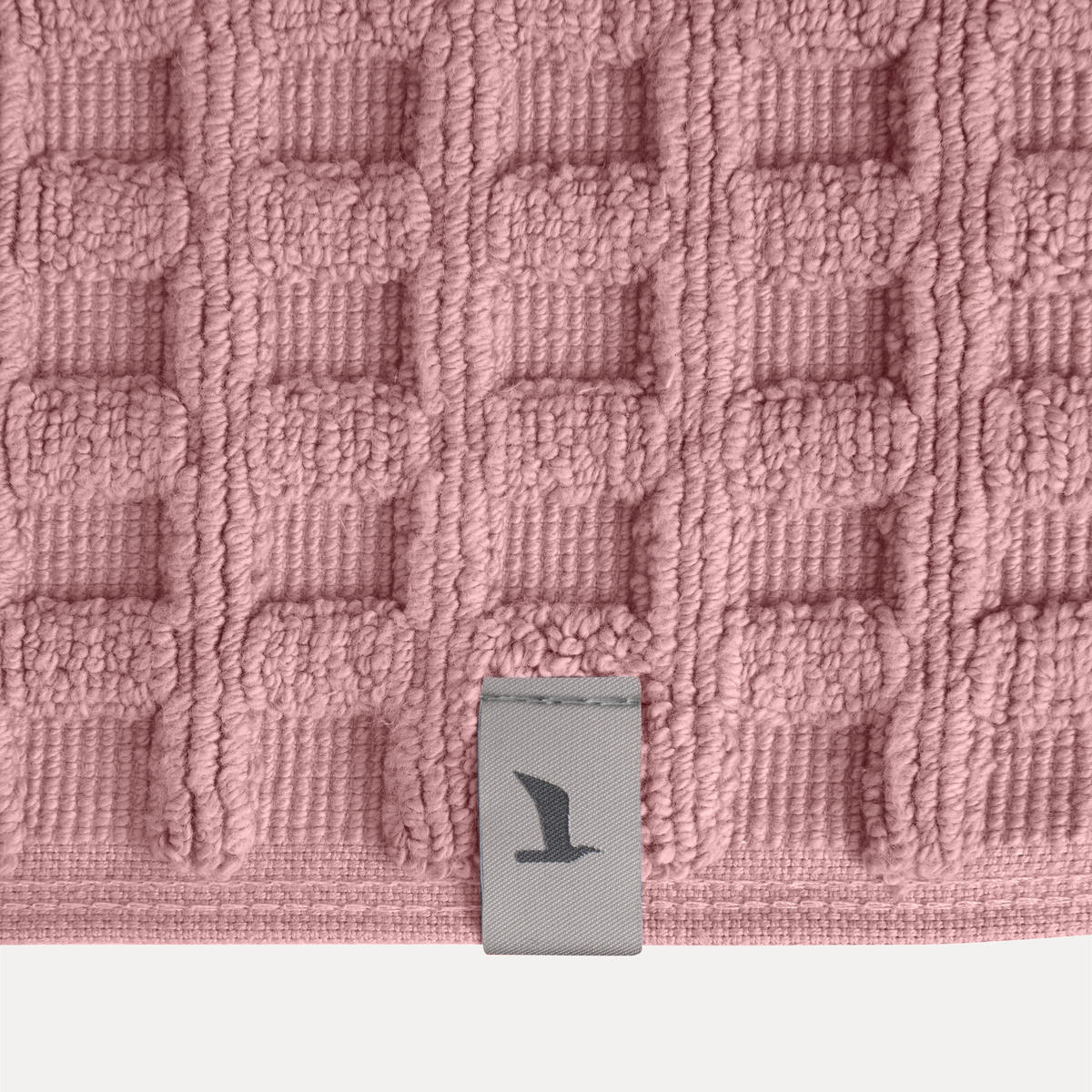 BADTEPPICH PIQUÉE 60X130 CM - Rosa, Textil (60/130cm) - MÖVE