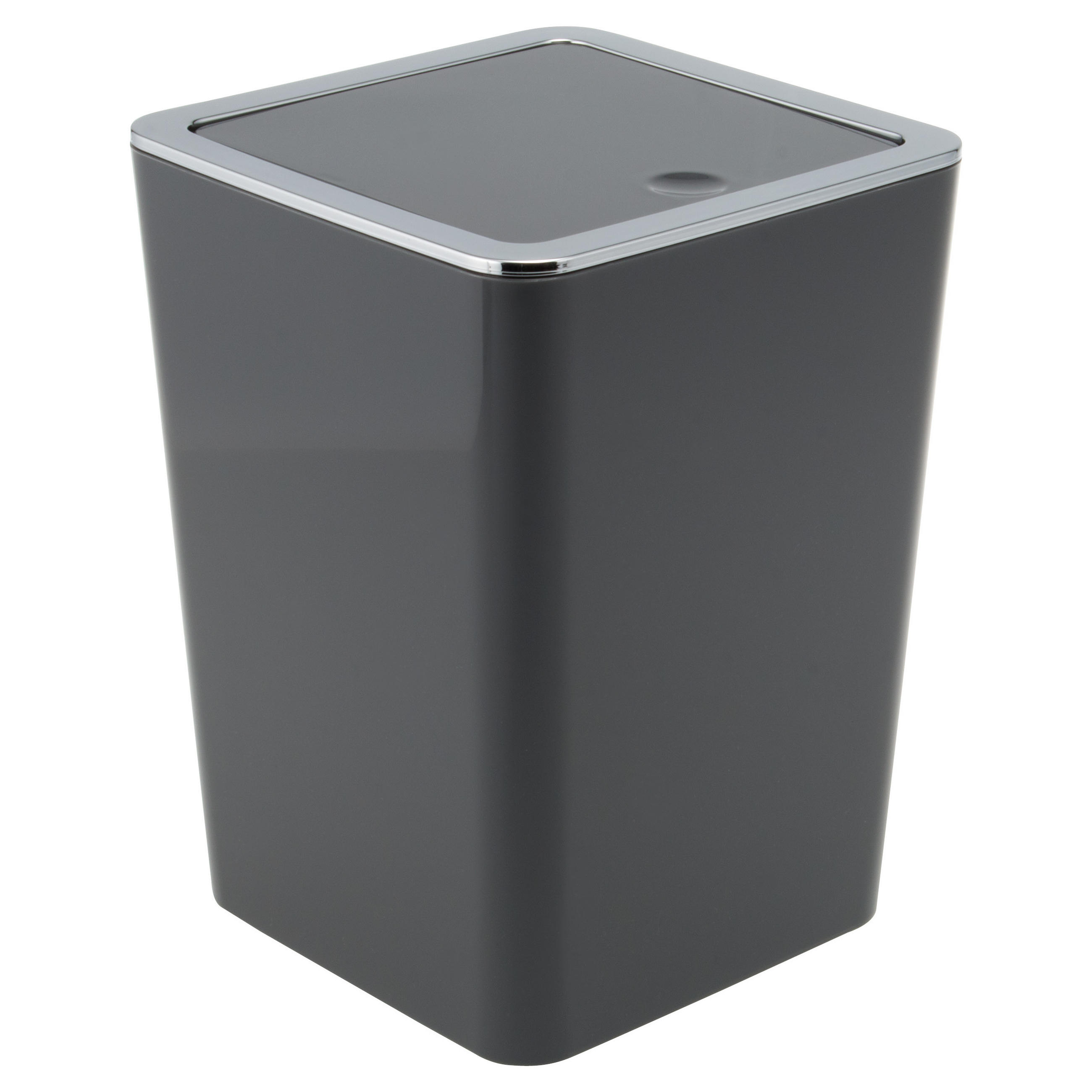 KOSMETIKEIMER SAVONA 6 Liter, grau, Kunststoff - Grau, Kunststoff (19/24.5/18cm) - bremermann