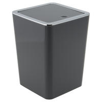 KOSMETIKEIMER SAVONA 6 Liter, grau, Kunststoff - Grau, Kunststoff (19/24.5/18cm) - bremermann