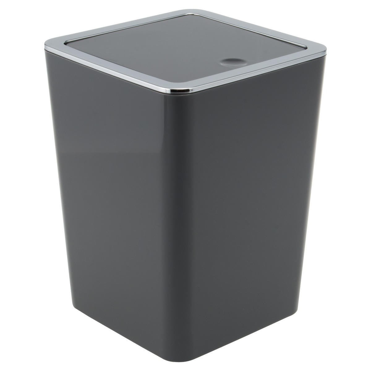 KOSMETIKEIMER SAVONA 6 Liter, grau, Kunststoff - Grau, Kunststoff (19/24.5/18cm) - bremermann