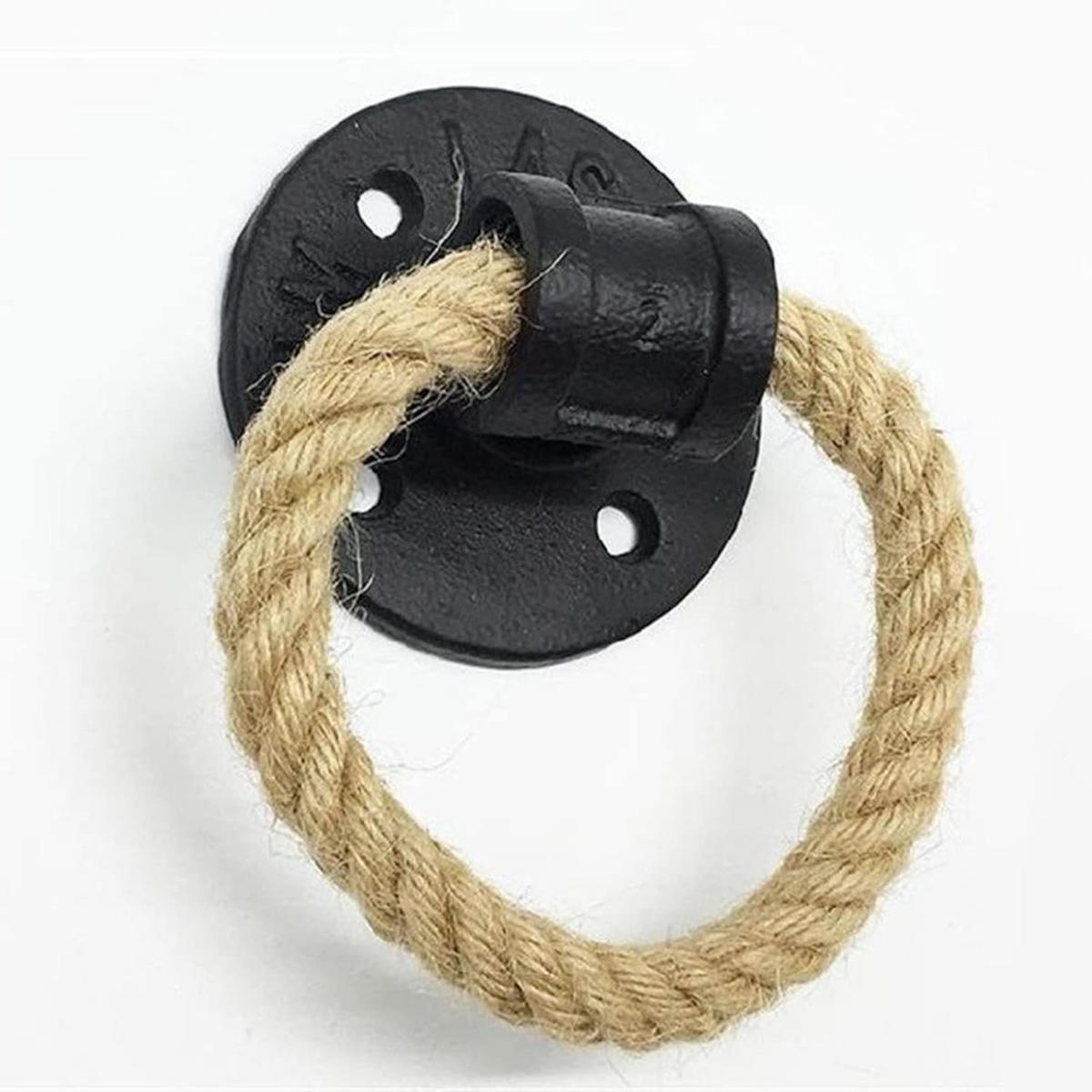 MÖBELGRIFF Schwarz 2er-Set - Schwarz, Metall (6.5/2/6.5cm)