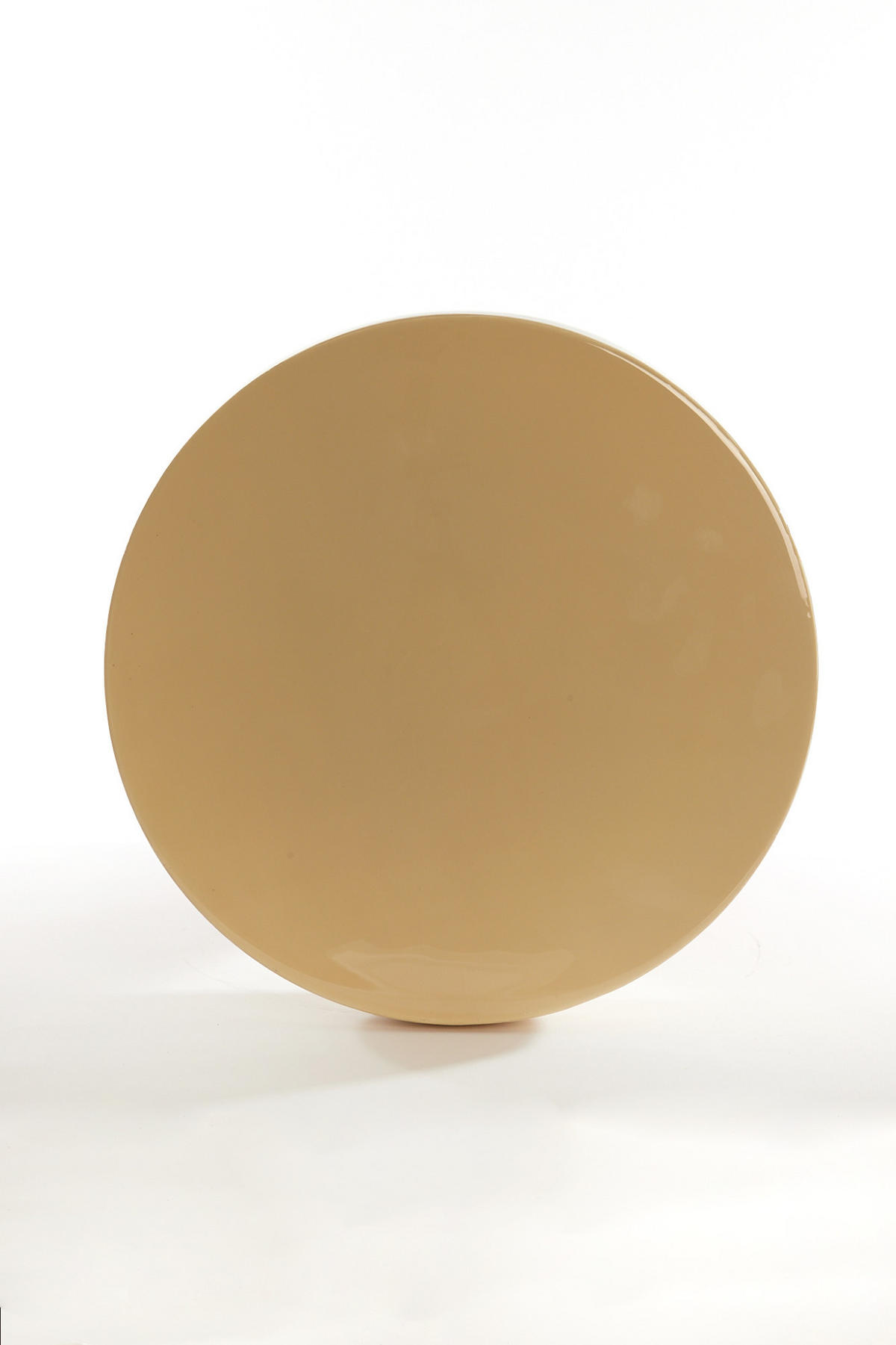 BEISTELLTISCH Rovini Weiß Ø35/40,5 cm - Weiß, Metall (35/35/40.5cm) - Light & Living