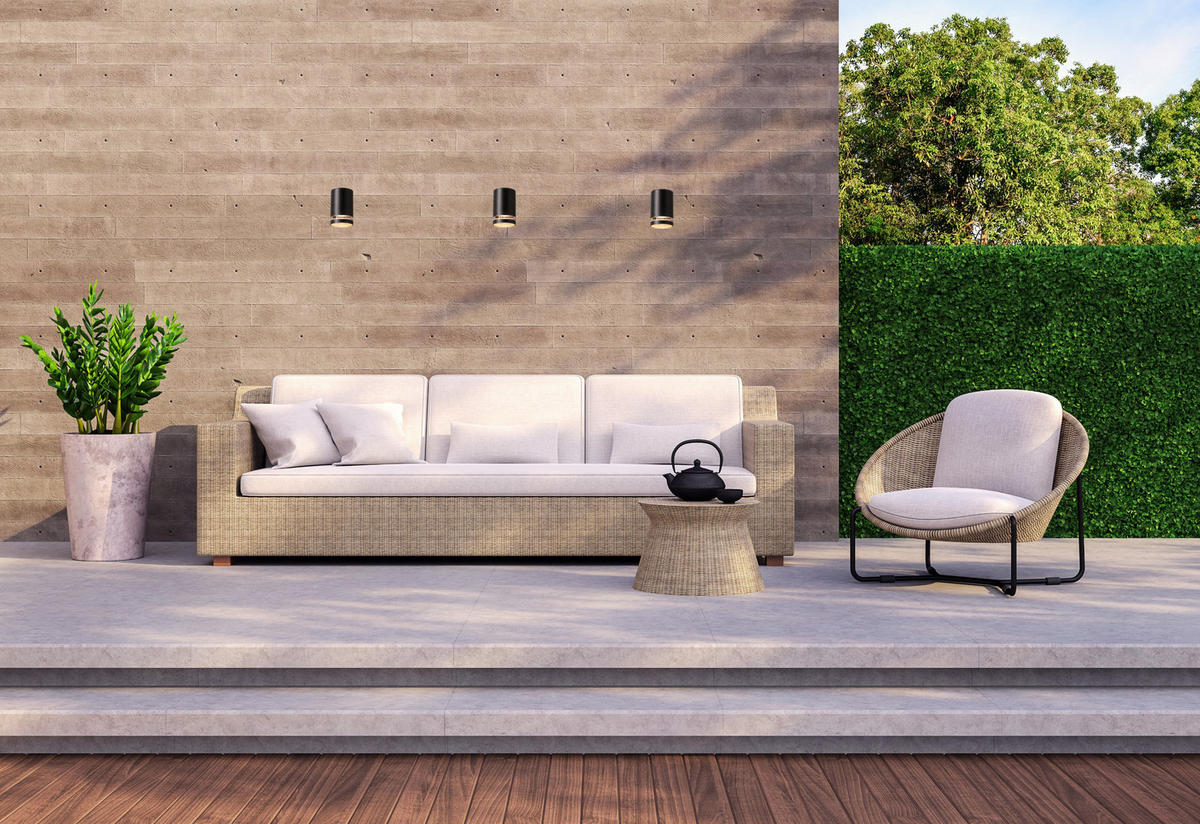 AUSSENWANDLEUCHTEE Dunkelgrau GU10 - Dunkelgrau, Metall (7.6/11.2/10.5cm) - CGC Europe