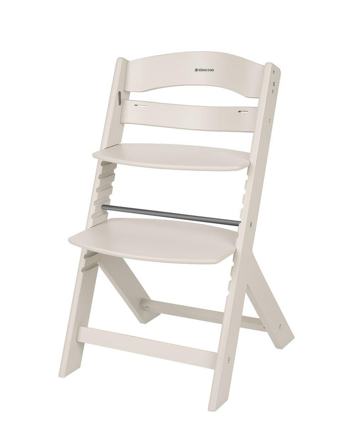 KINDERHOCHSTUHL Nordy Holz beige Kinderstuhl Fußstütze verstellbarer Sitz - Beige, Holz (44/79/49cm) - Kikka boo