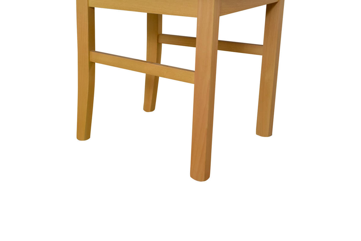 ESSZIMMERSTUHL, Set 4x "Nilo 2" , sonoma, soro 28,  - Braun/Sonoma Eiche, Holz (43/94/40cm) - Leaf Design