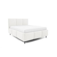 POLSTERBETT Miami - Weiß, Holzwerkstoff/Textil (180/200cm) - Fun Möbel