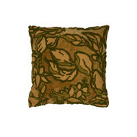 DEKOKISSEN Cavazzo Grün 45/45/10 cm - Grün, Textil (45/45cm) - Light & Living