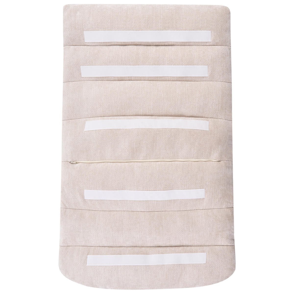DREHSESSEL Hellbeige Hovet - Beige, Textil (60/90/90cm) - Beliani