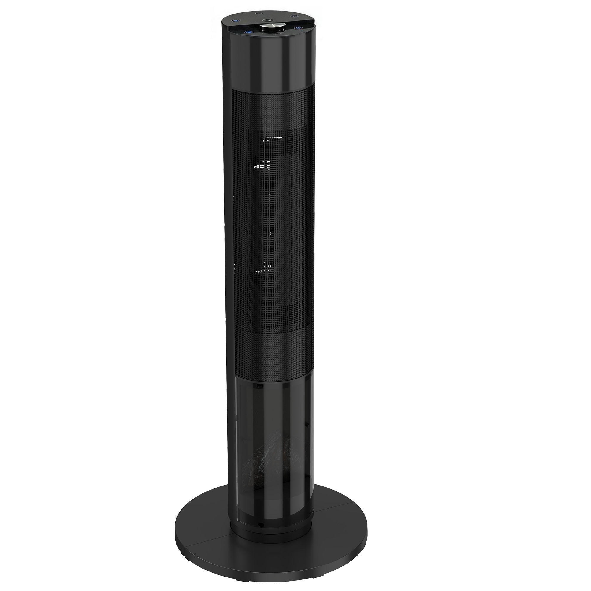 Homcom Standheizer Schwarz 30.5x86x30.5 cm