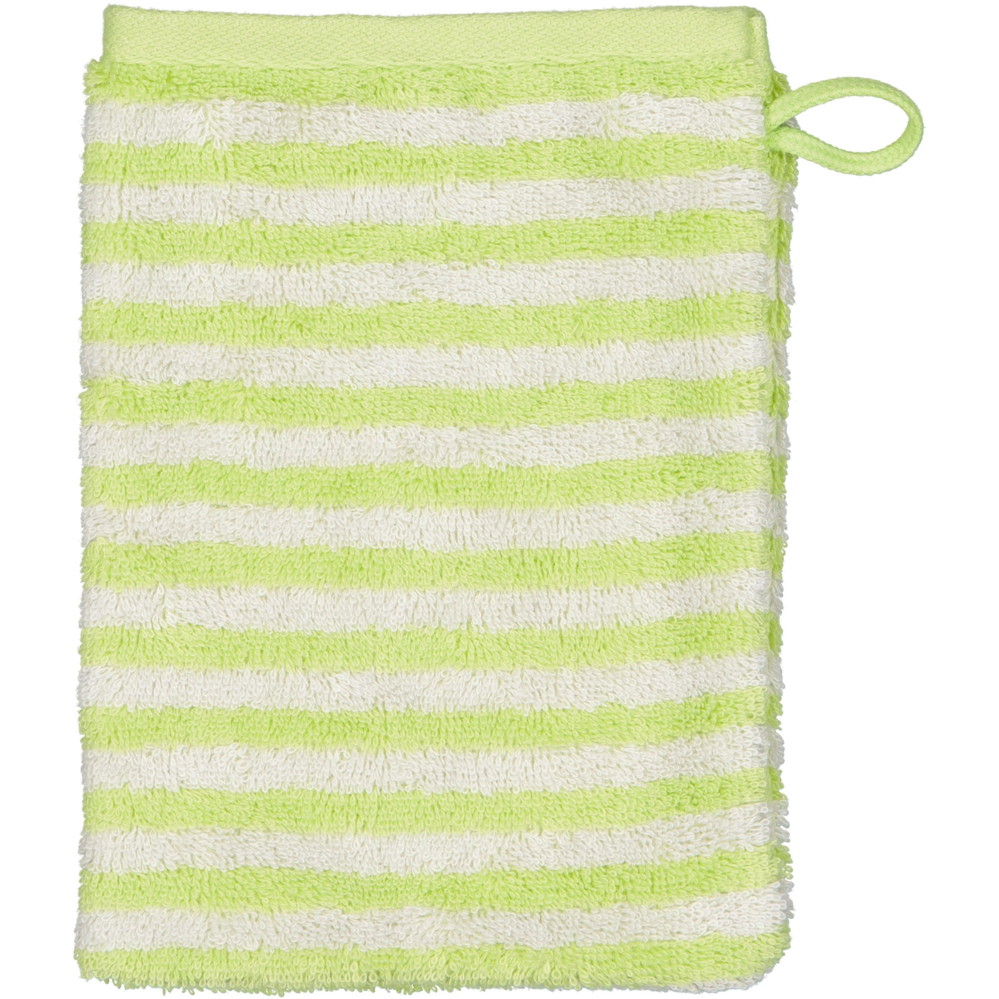WASCHLAPPEN CAMPUS RINGEL 955 PISTAZIE - 44 - Grün, Textil (16/22cm) - Cawoe