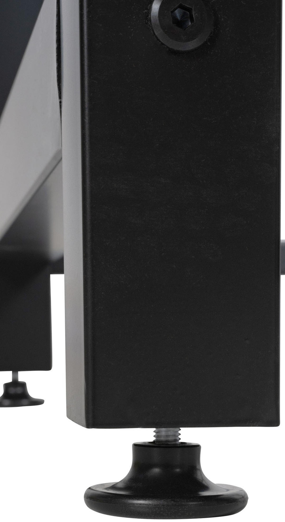 WASCHMASCHINENGESTELL KAMED Stahl 105x75x62 cm Schwarz - Schwarz, Metall (75/105/62cm) - DELUKE