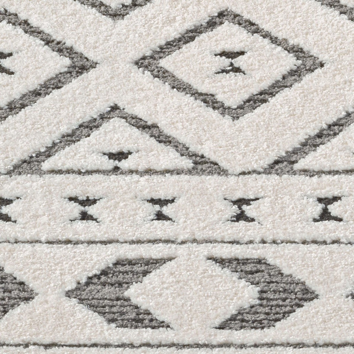 KURZFLOR-TEPPICH Lounge 9999 Grau 160x230 cm - Grau, Textil (160/230cm) - carpet city