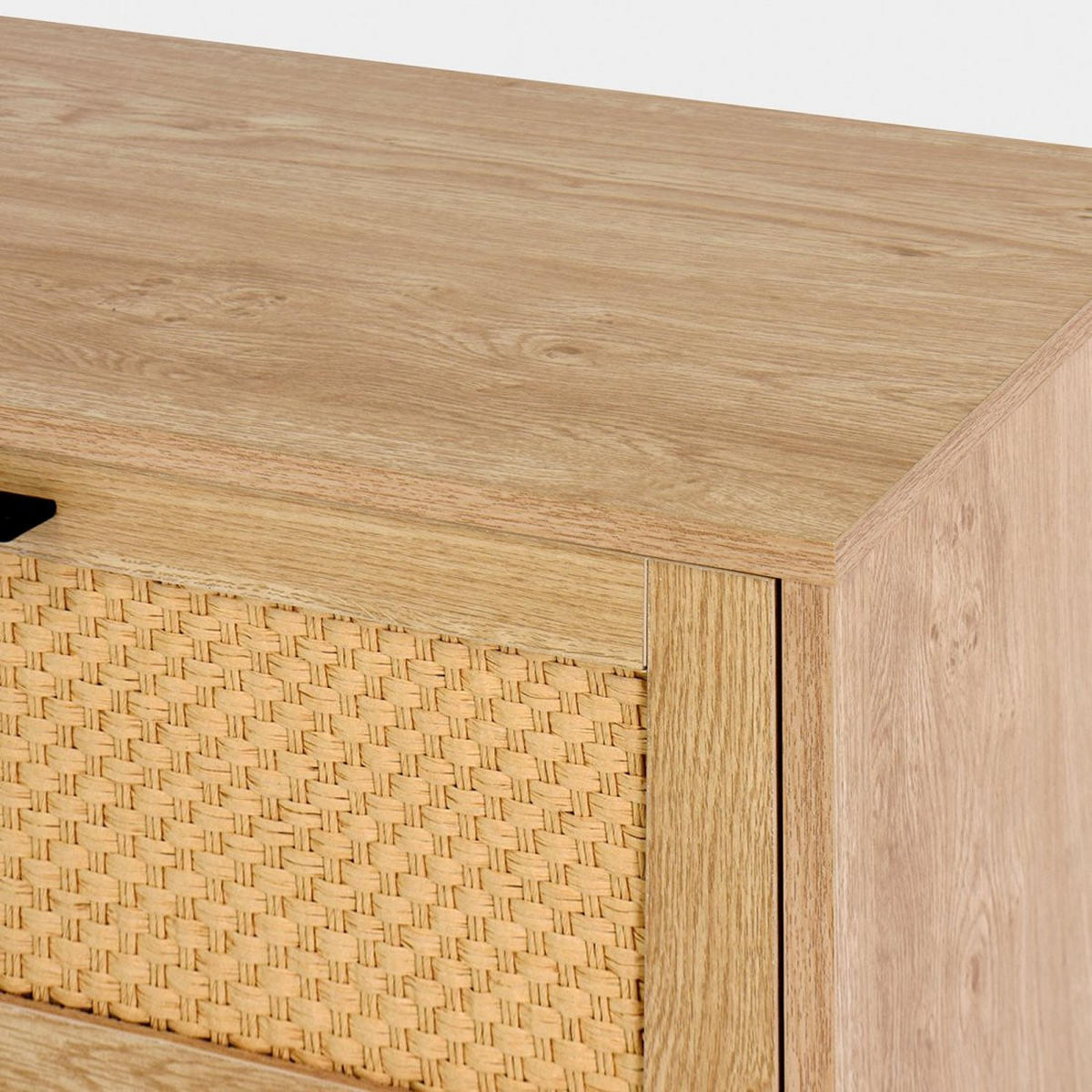 SCHUBLADENKOMMODE DOPPELTE Samoa Natürlich 120 cm x 90 cm - Naturfarben, Holzwerkstoff (120/90/40cm) - Klast Home