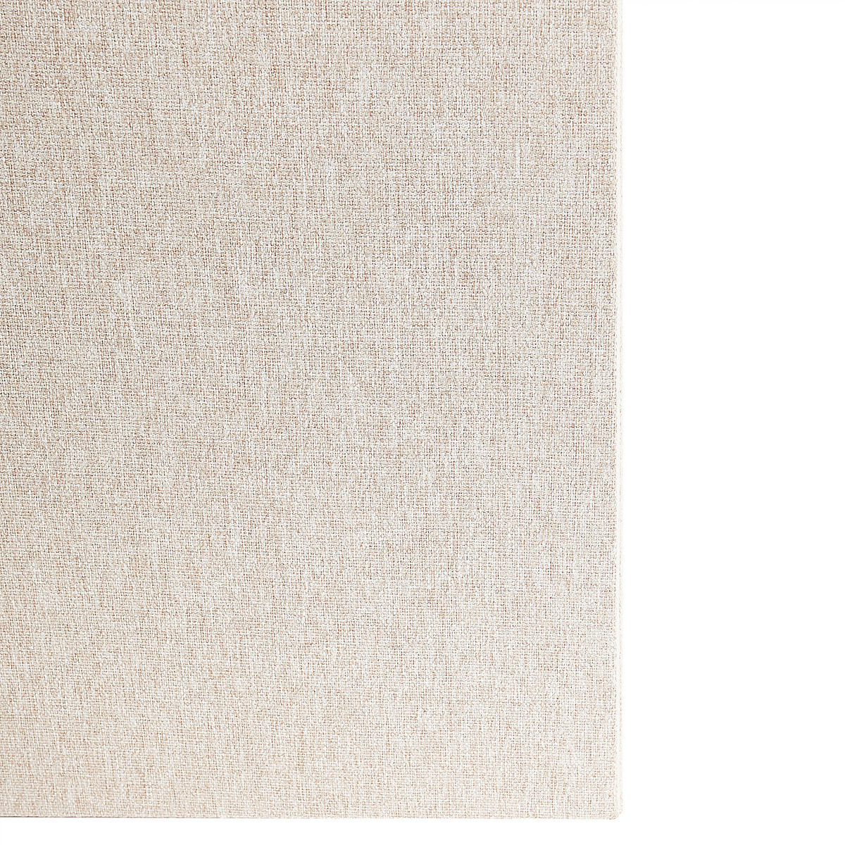AKUSTIK-RAUMTEILER Beige Slimmy - Beige, Kunststoff (120/160/2cm) - Beliani