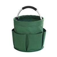 GARTENWERKZEUGTASCHE Caddy grün - Grün, Textil (28/26.5/28cm)