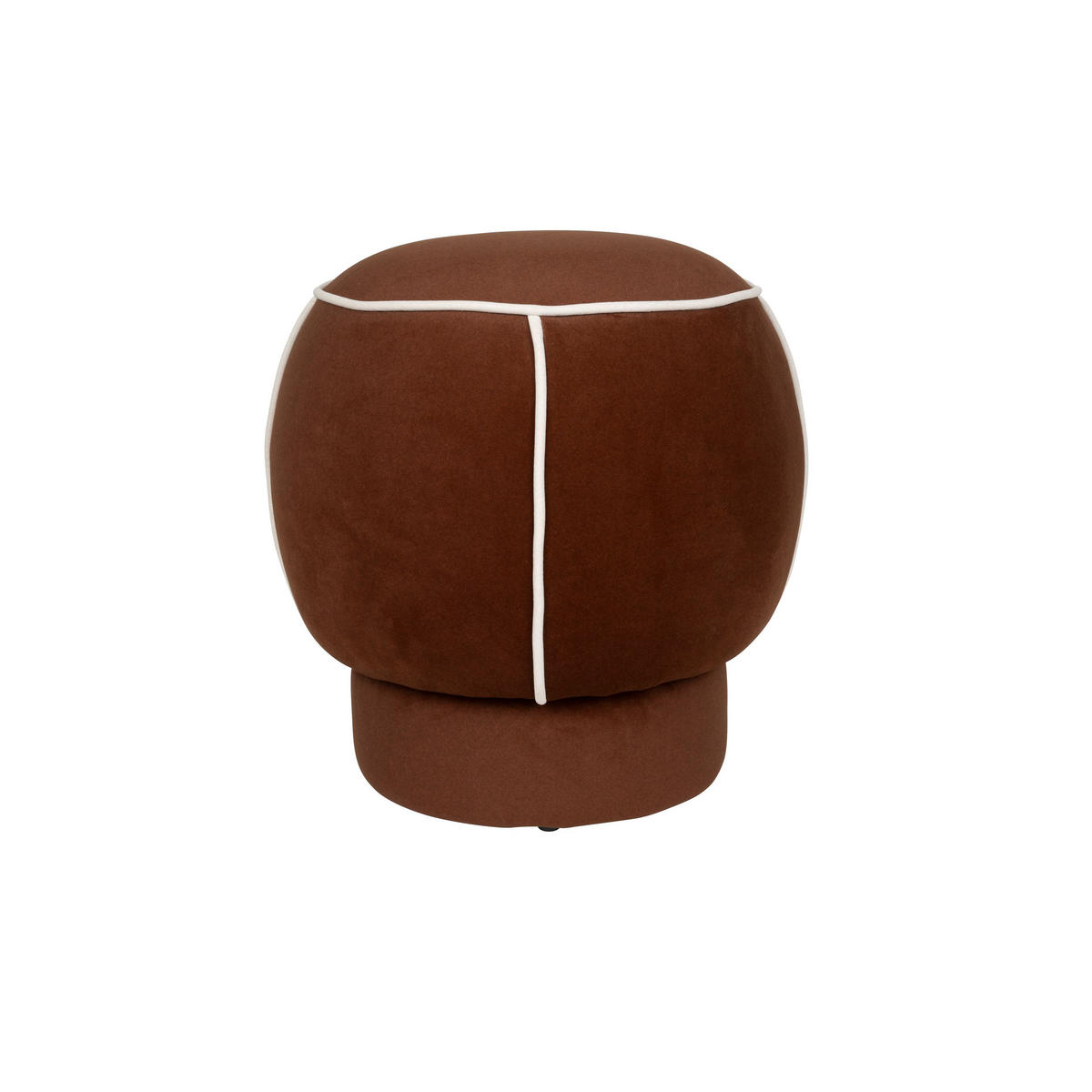 SITZHOCKER Marina Hocker Rot - Rot, Kunststoff (45/48/45cm) - Housecraft Living