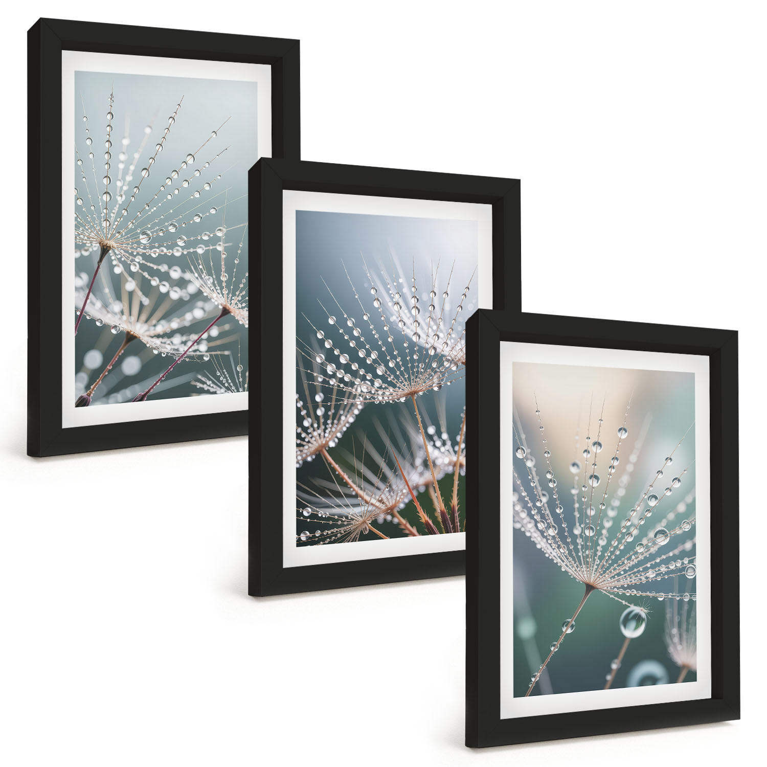 Tulup Bilder Schwarz 20x30 cm