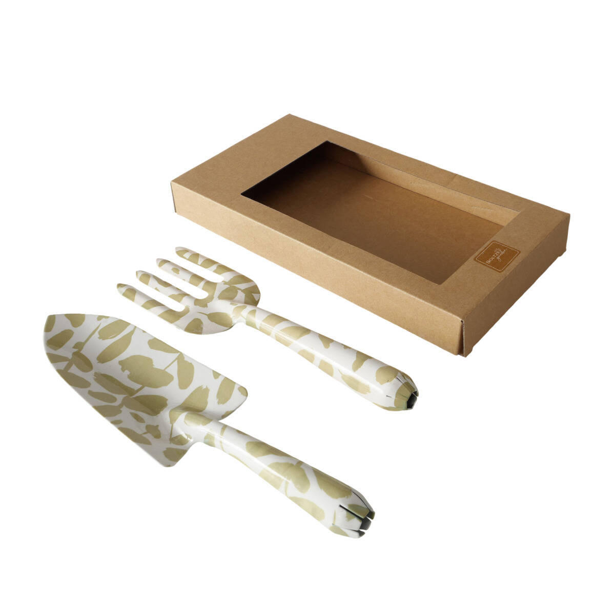 GARTENWERKZEUGE Lilly 2er-Set - Grün, Metall (3/28/8cm)