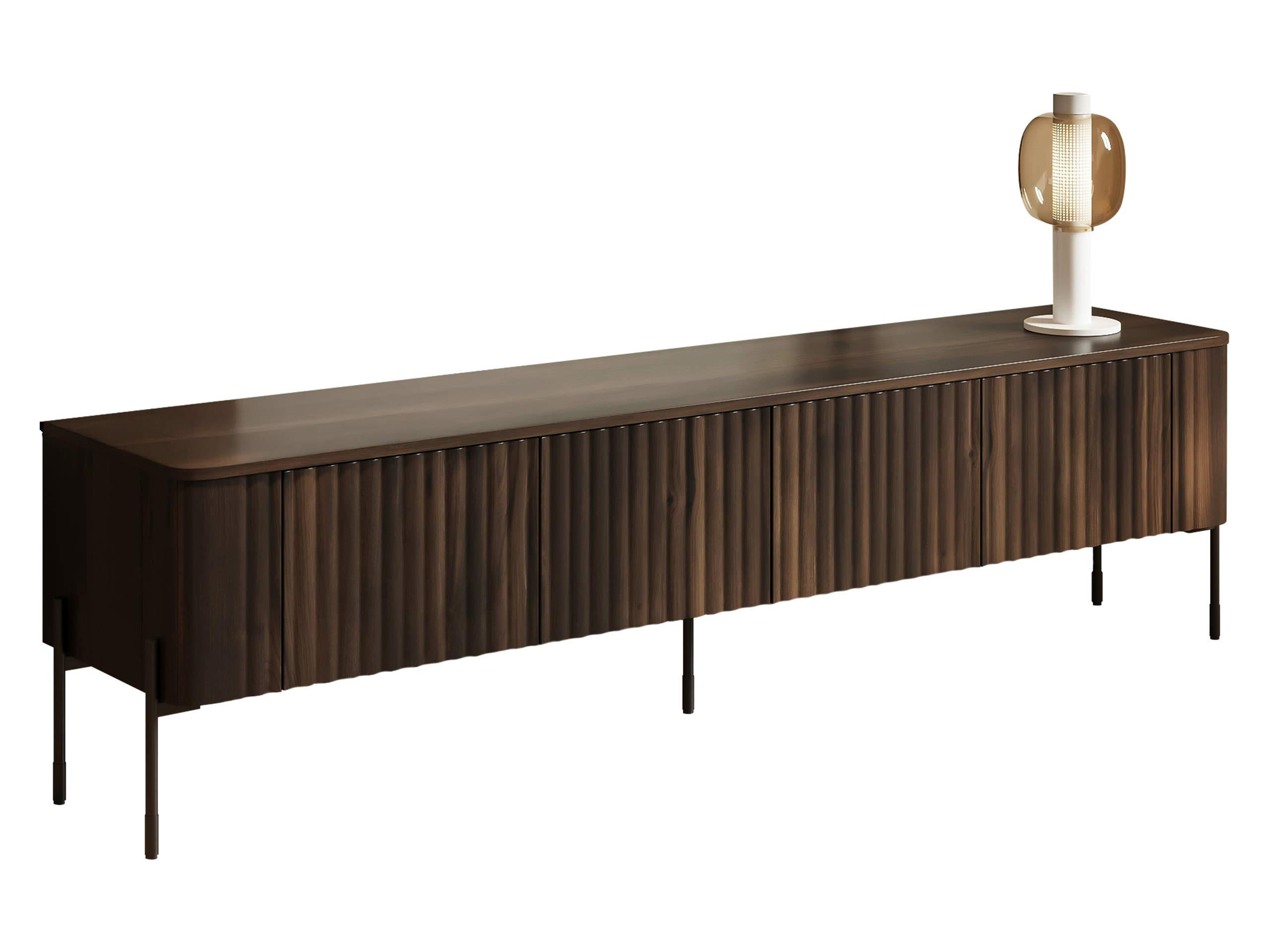 Mirjan24 Tv-Lowboard Eiche 190x50x40 cm