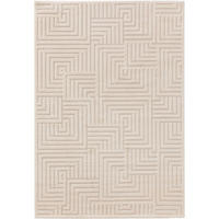TEPPICH Eve Cream/Beige 240x340 cm - Creme, Textil (240/340cm) - benuta Nest