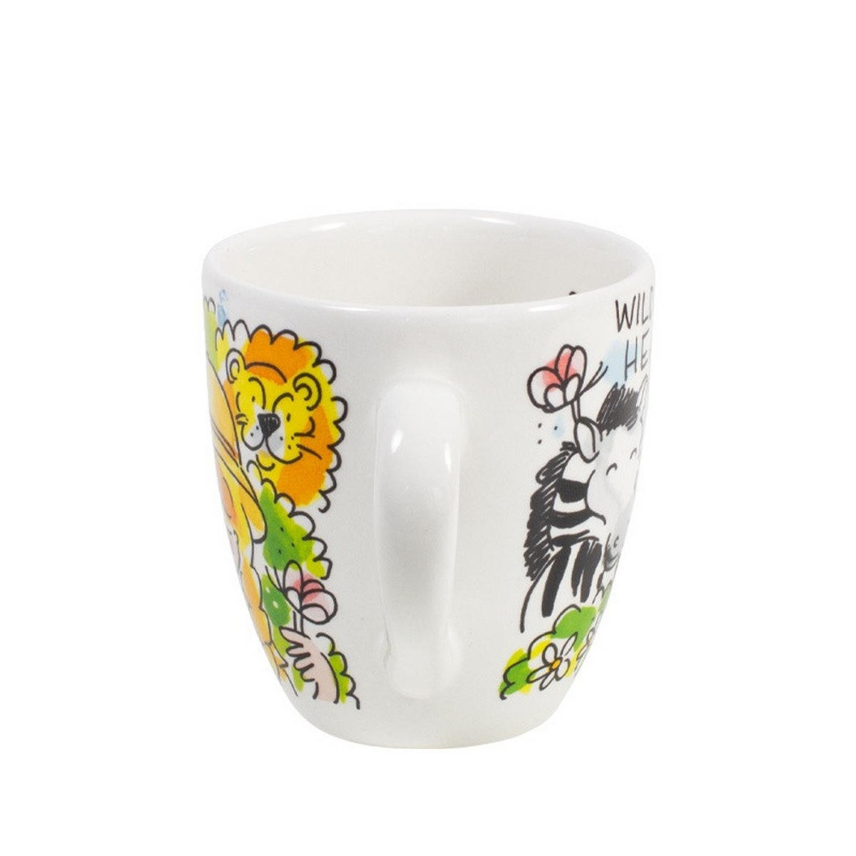 MINI-BECHER Wild im Herzen in Bunt - 200 ml - Multicolor, Keramik (0.2L) - Blond Amsterdam