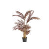 TOPF Palme Rot 145/135/135 cm - Rot, Kunststoff (135cm) - Light & Living