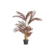 TOPF Palme Rot 145/135/135 cm - Rot, Kunststoff (135cm) - Light & Living