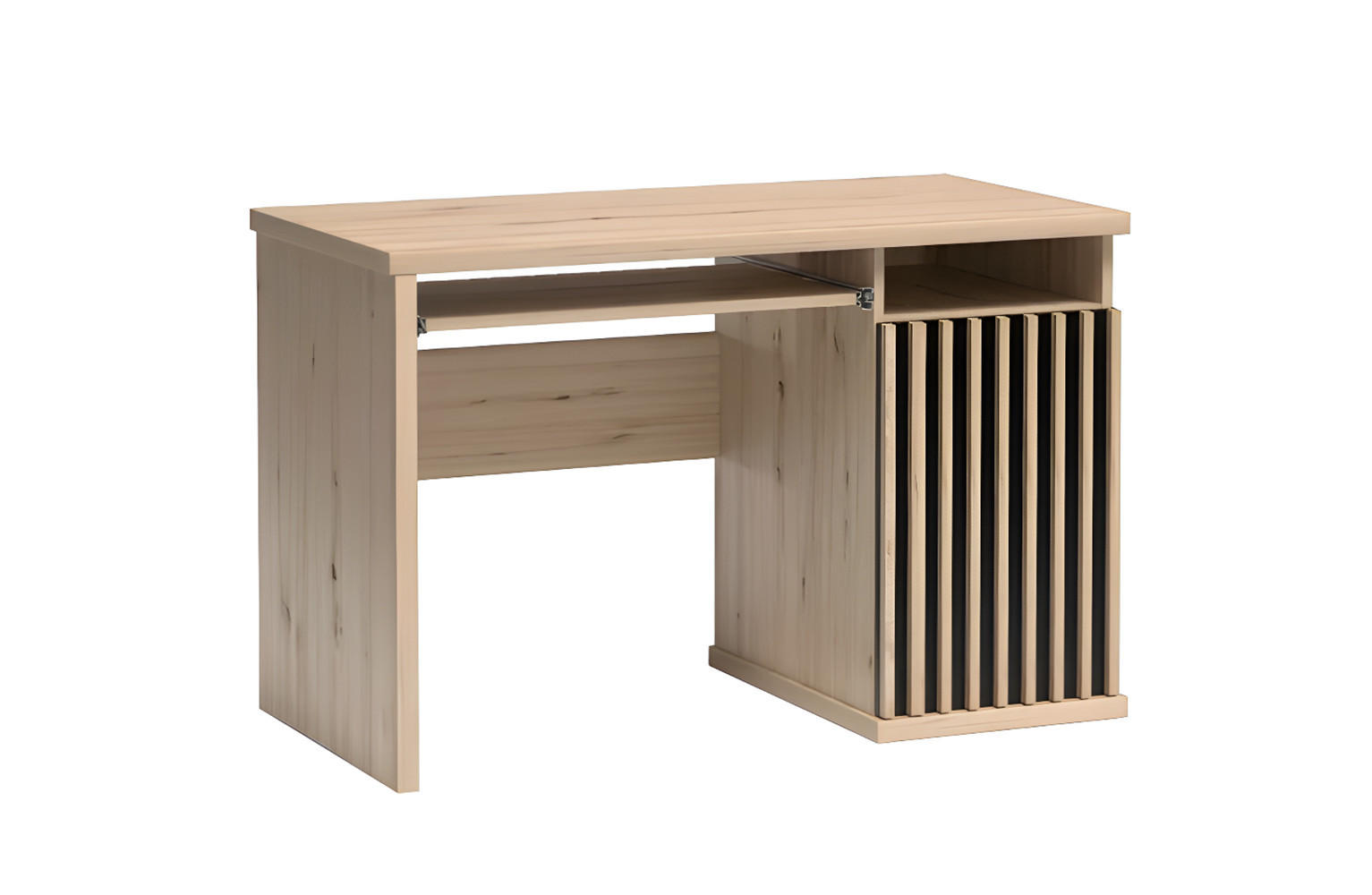 Meblini Schreibtisch Eiche Artisan 120x78x60 cm