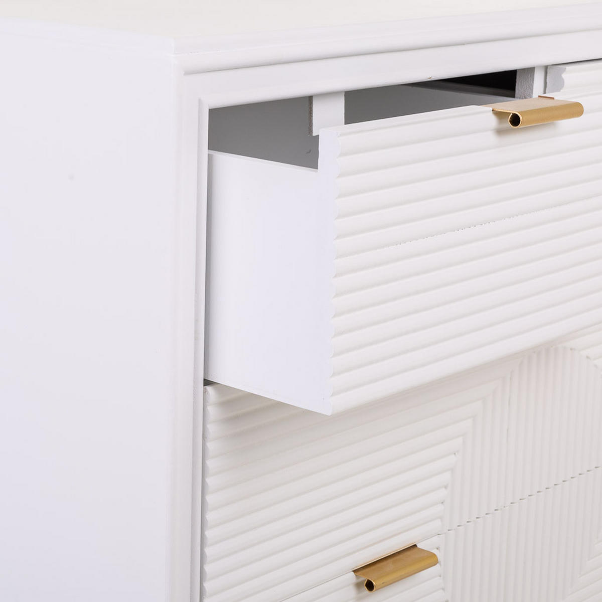 KOMMODE 80x37x78 cm - Weiß, Holzwerkstoff (80/78/37cm) - Wanderlust