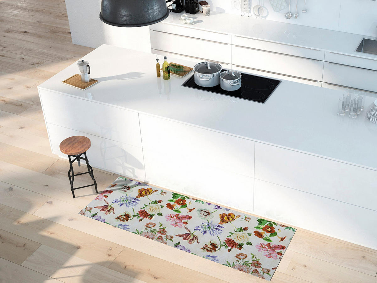 KÜCHENTEPPICH Mehrfarbig Sally 48/200 cm - Multicolor, Kunststoff/Textil (48/200cm) - Atticgo