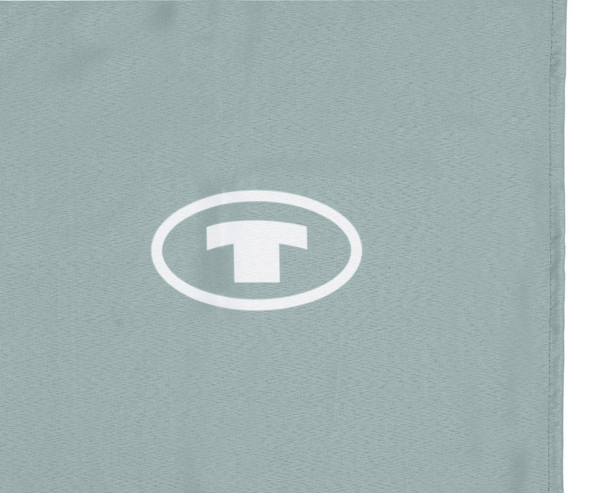 DUSCHVORHANG Polyester - Mintgrün, Textil (180/200cm) - Tom Tailor