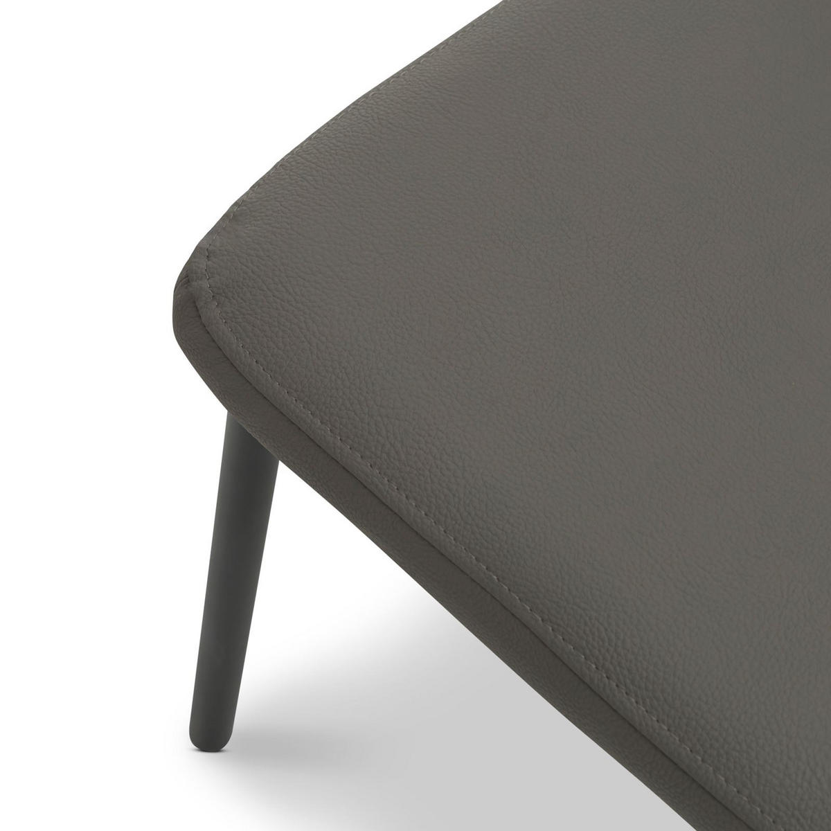 ESSGRUPPE CHESTER/GINOVA 5er Set schwarz - Schwarz, Holzwerkstoff/Metall - IDIMEX