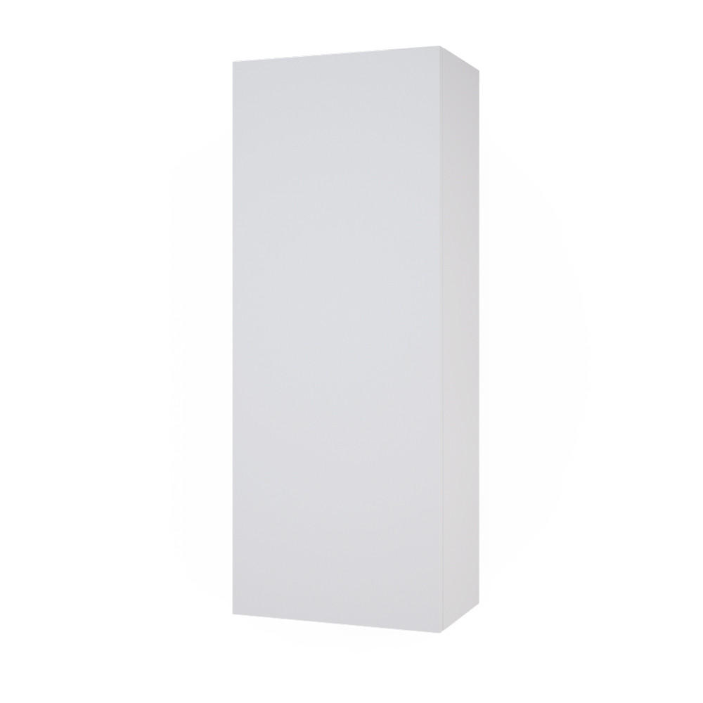 BADSCHRANK Gloria Weiß 33 x 84 cm mit 2 Regalböden - Weiß, Holzwerkstoff (33/84/21.6cm) - Vicco