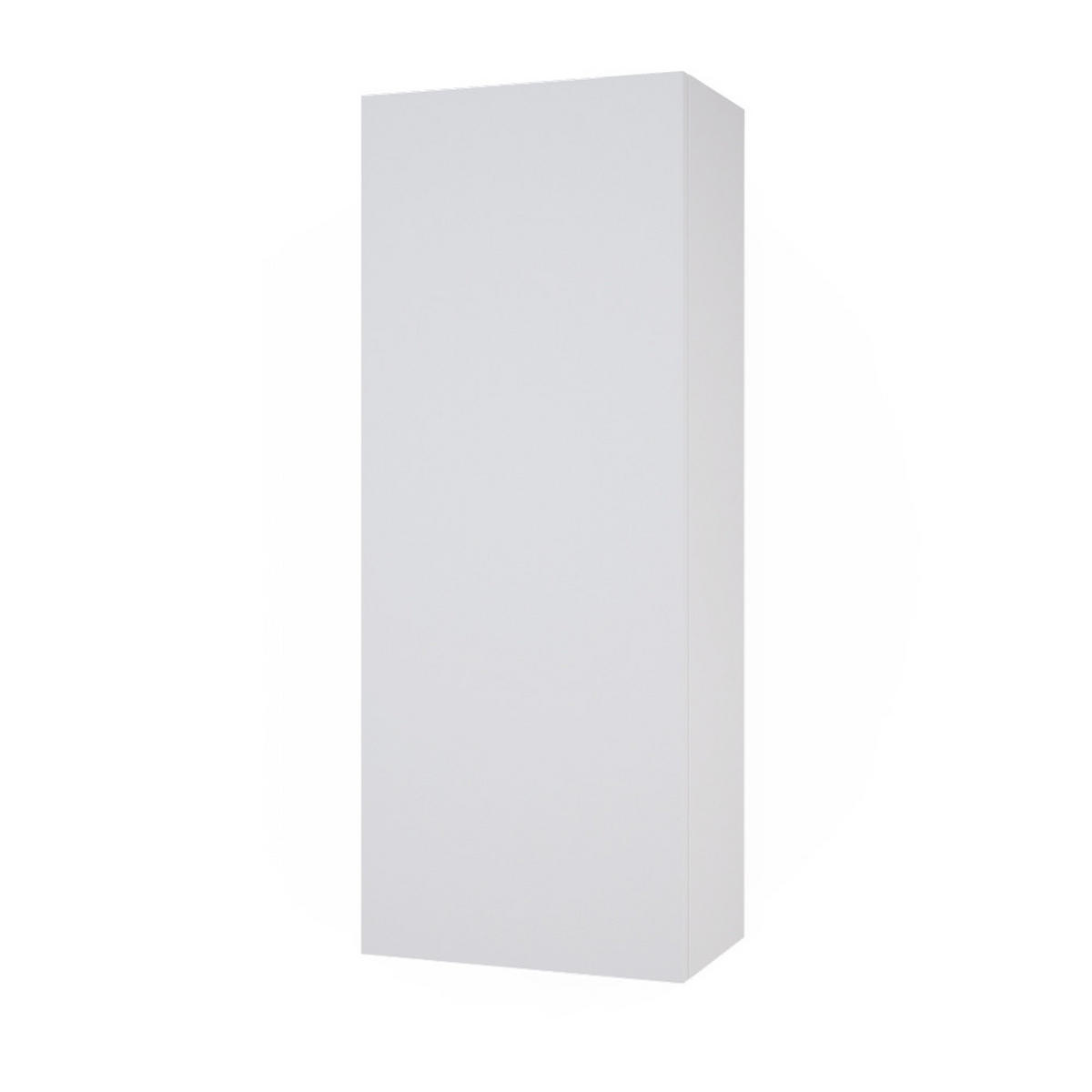 BADSCHRANK Gloria Weiß 33 x 84 cm mit 2 Regalböden - Weiß, Holzwerkstoff (33/84/21.6cm) - Vicco