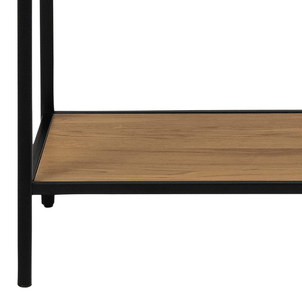 GARDEROBE - Wildeiche, Holzwerkstoff/Metall (77/165/37cm) - home24