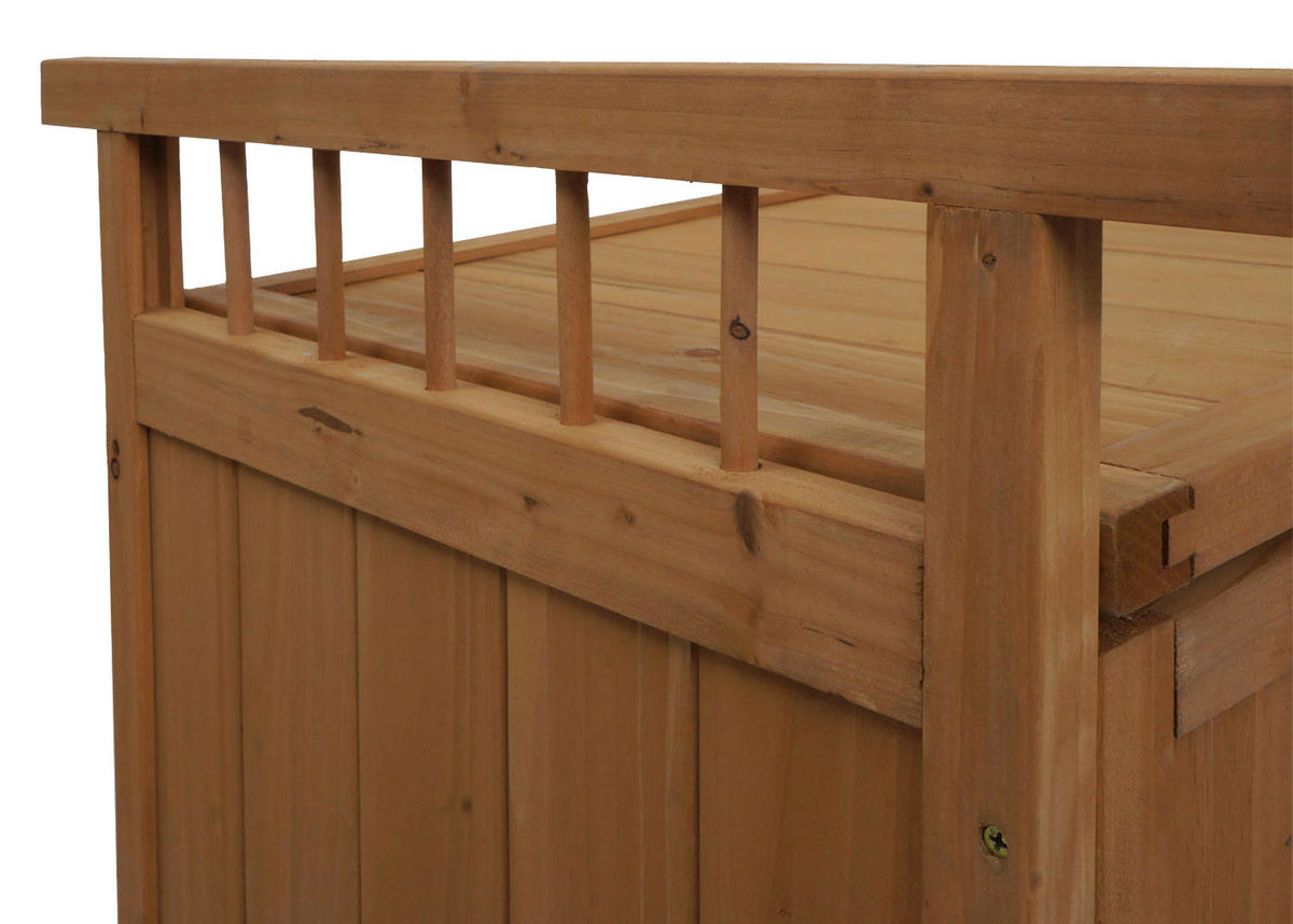 KISSENBOX HxBxT 53x108x60cm Tanne Holz natur - Braun, Holz (108/53/60cm) - PROREGAL