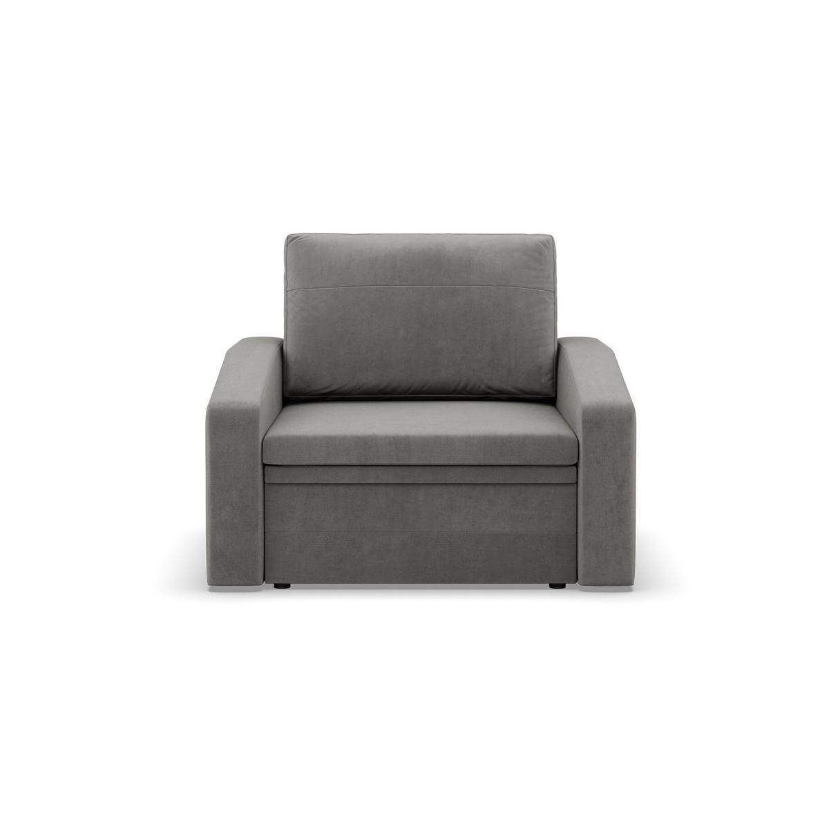 LOUNGESESSEL ORBIT, 80 CM, Hellgrau - Hellgrau, Textil (108/80/87cm)