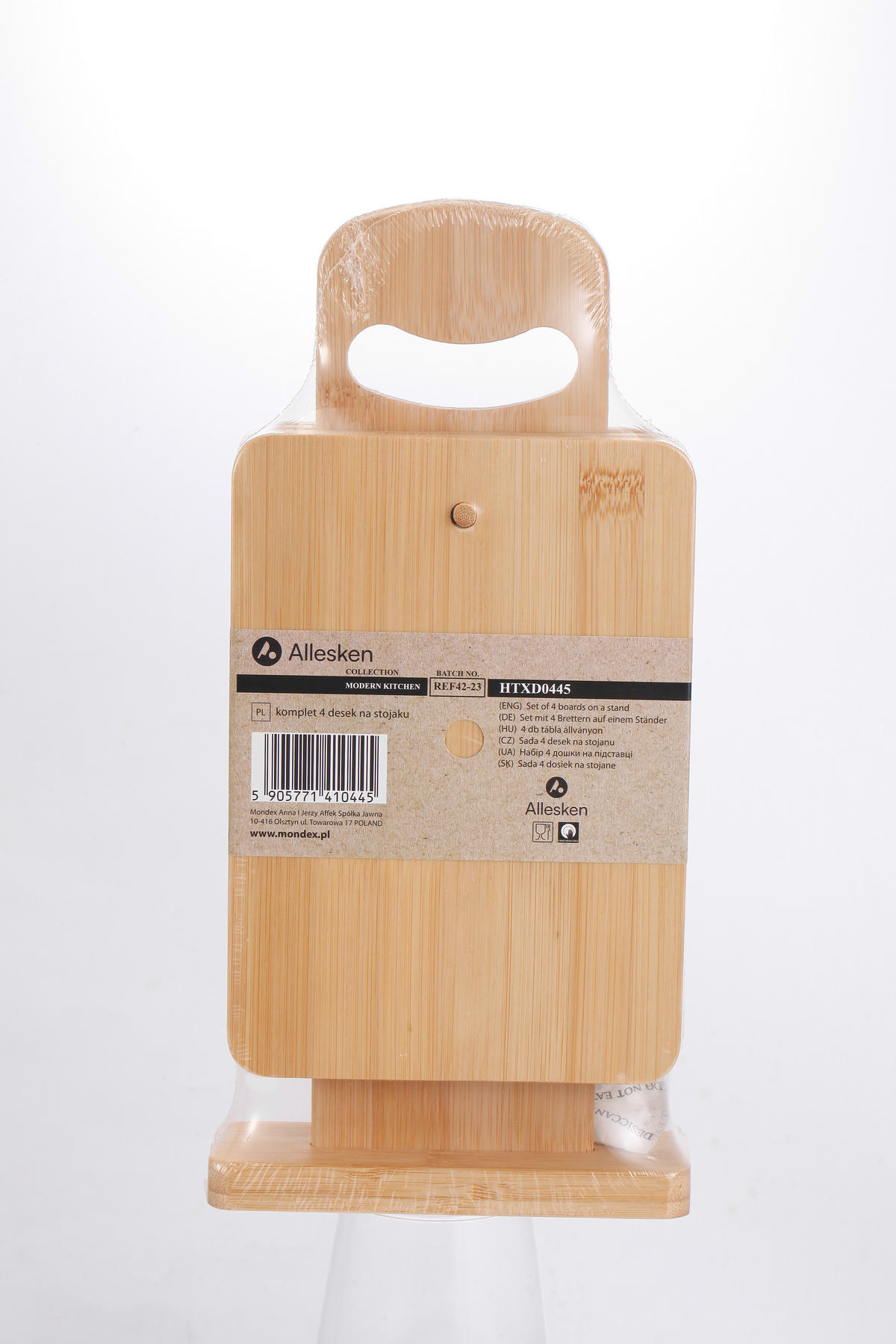 KÜCHENBRETTER Modern Kitchen Naturfarbe Silber 15/5.5/31 cm Holz - Silberfarben/Naturfarben, Holz/Metall (5.5/15cm) - Mondex