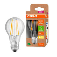 LEUCHTMITTEL E27 - Birne A60 Set - Transparent, Glas (6/10.5cm) - Osram