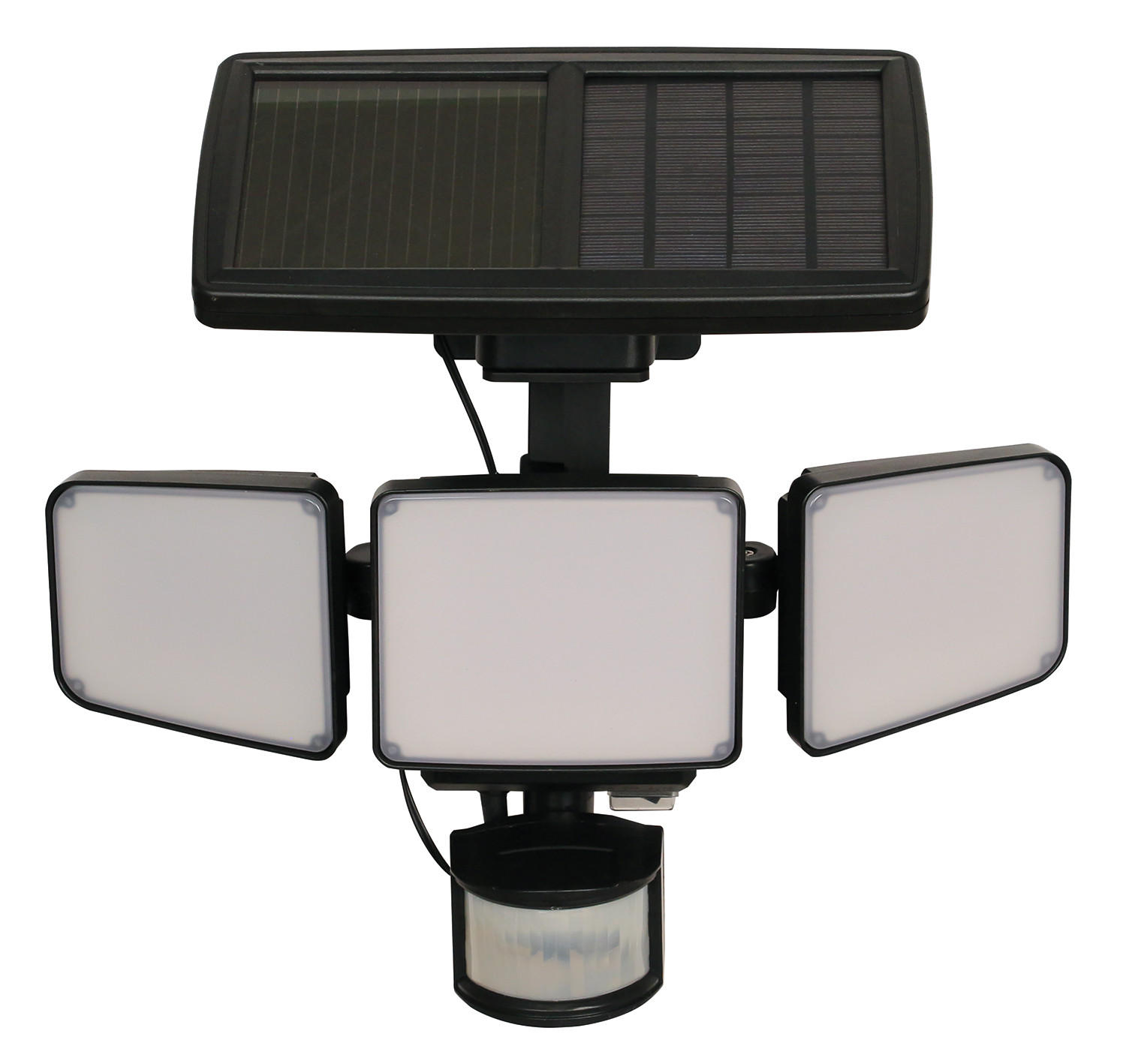 SICHERHEITSLAMPE 24.5/20.5/18.5cm - Schwarz, Kunststoff (24.5/20.5/18.5cm) - Luxform