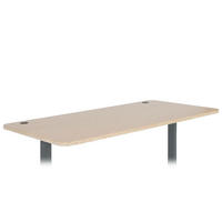 SCHREIBTISCHPLATTE Hellbraun - Hellbraun, Holz (80/160/2cm) - MCW