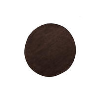 TEPPICH Arcola Braun Ø220/0,5 cm - Braun, Textil (220/220cm) - Light & Living