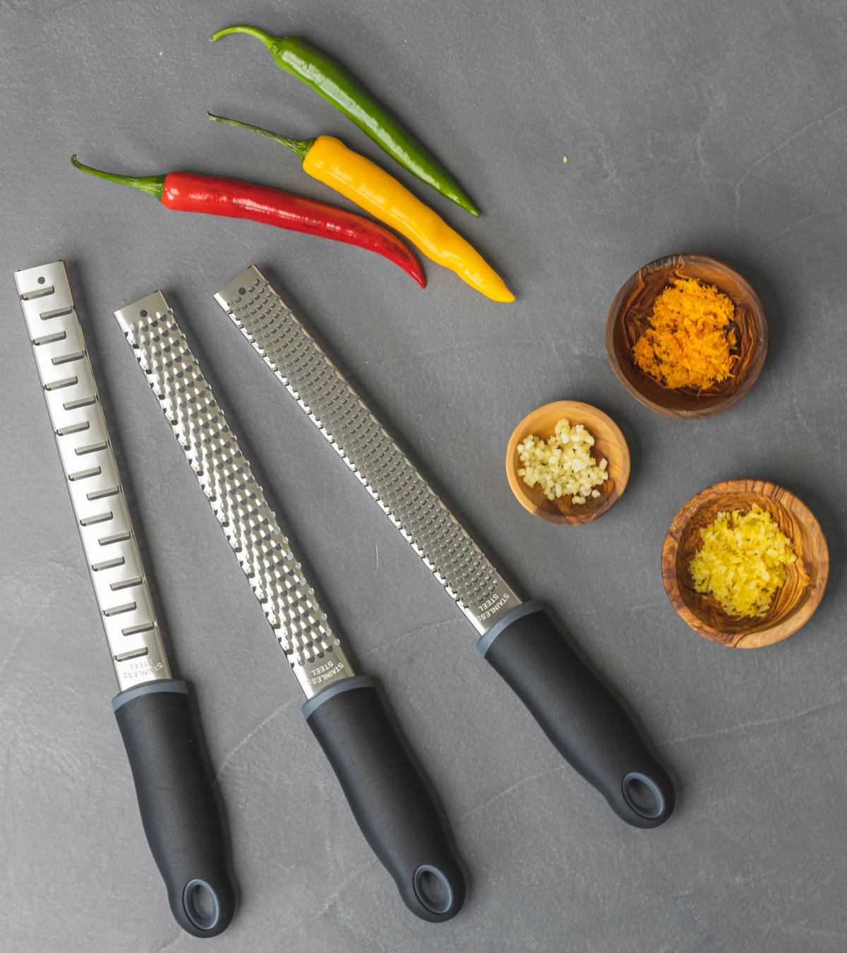 REIBEISEN Reibe - Grob - 21 cm - Silberfarben, Metall (3/2/1cm) - Sareva