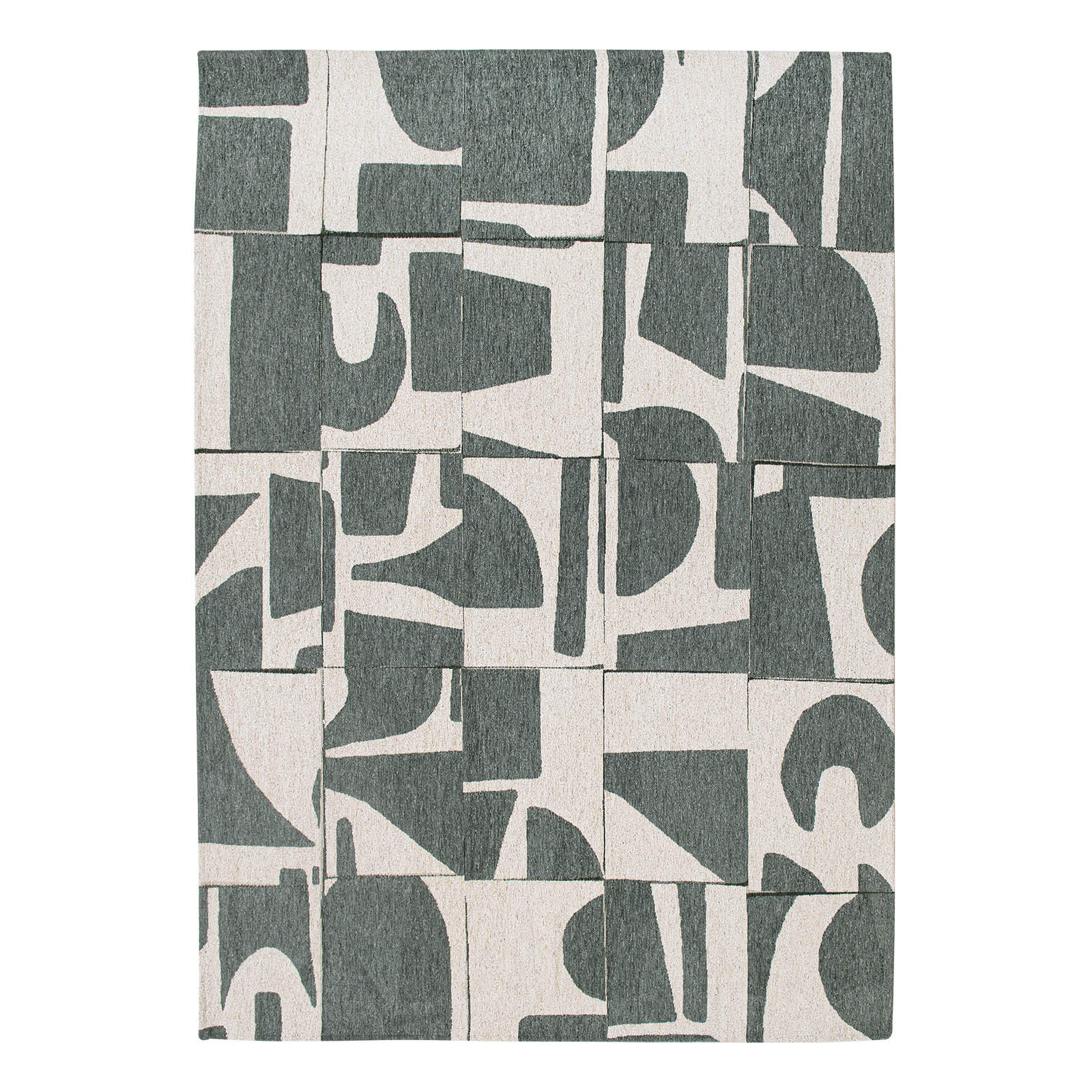 TEPPICH Sea Spray Craft 170/240 cm - Grün, Textil (170/240cm) - Louis De Poortere