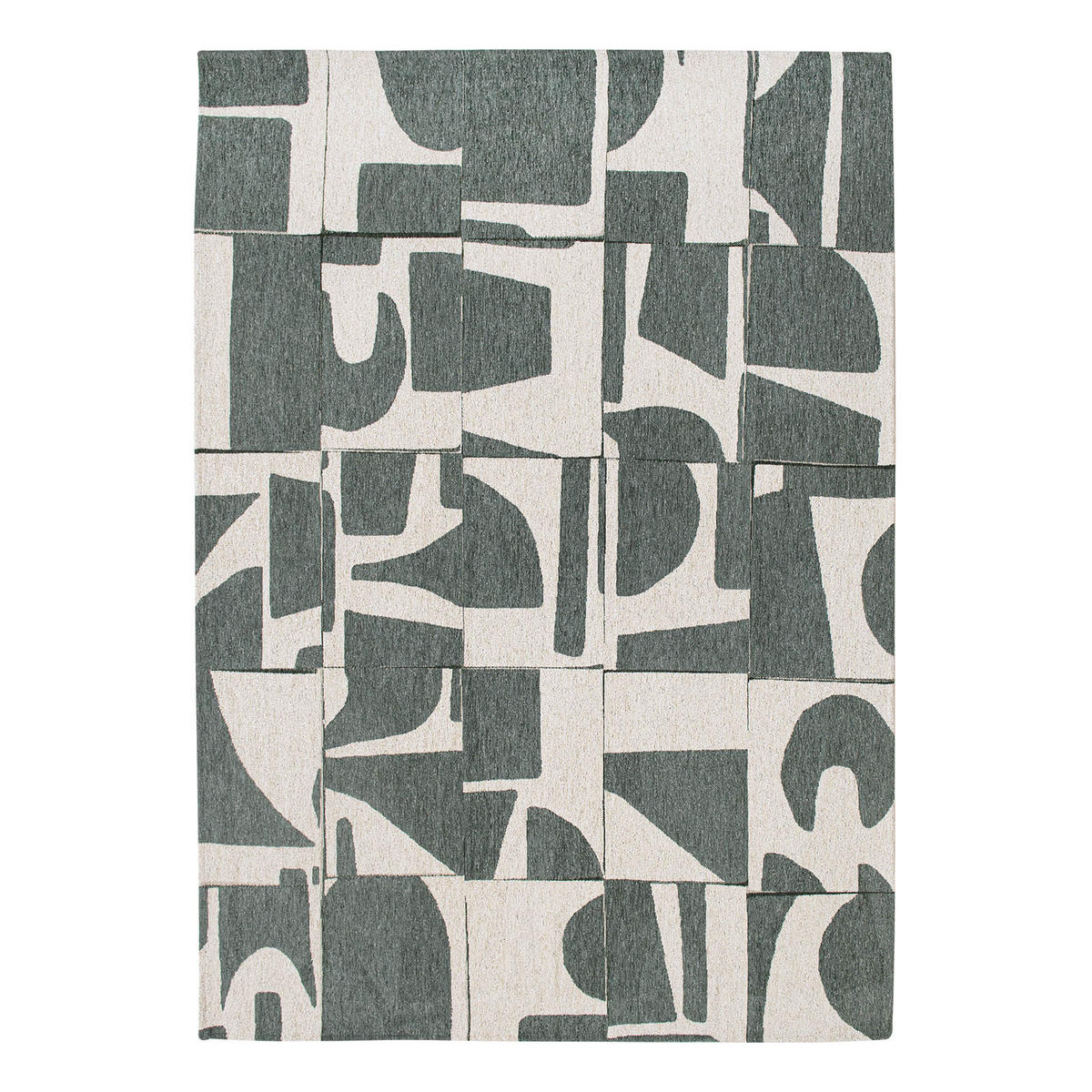 TEPPICH Sea Spray Craft 170/240 cm - Grün, Textil (170/240cm) - Louis De Poortere