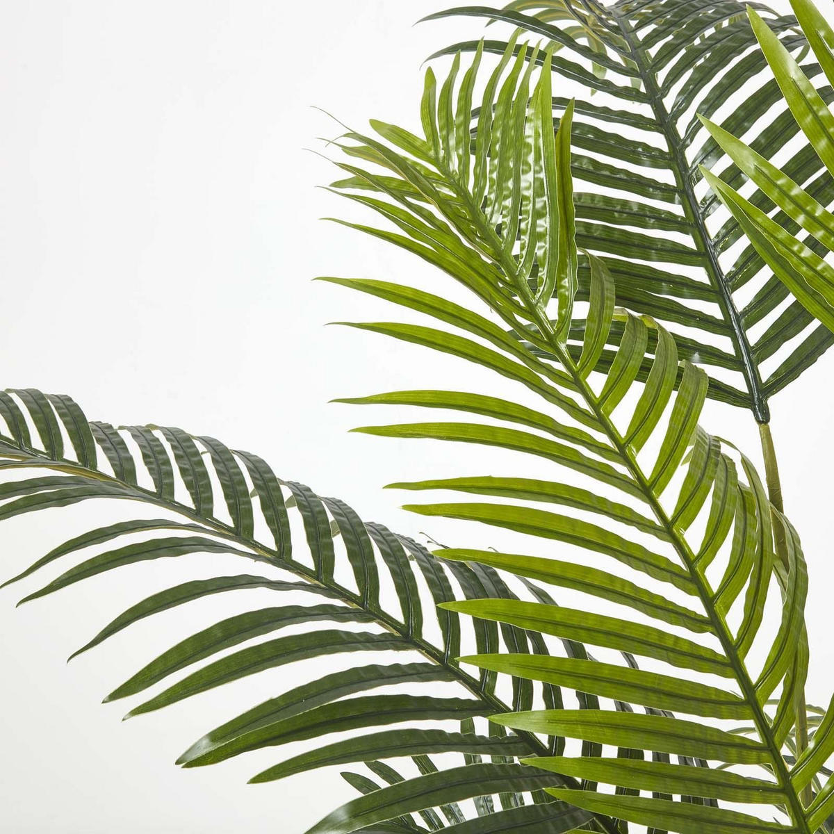 KUNSTPALME Areca, 160 cm - Grün, Kunststoff (160cm) - Homescapes