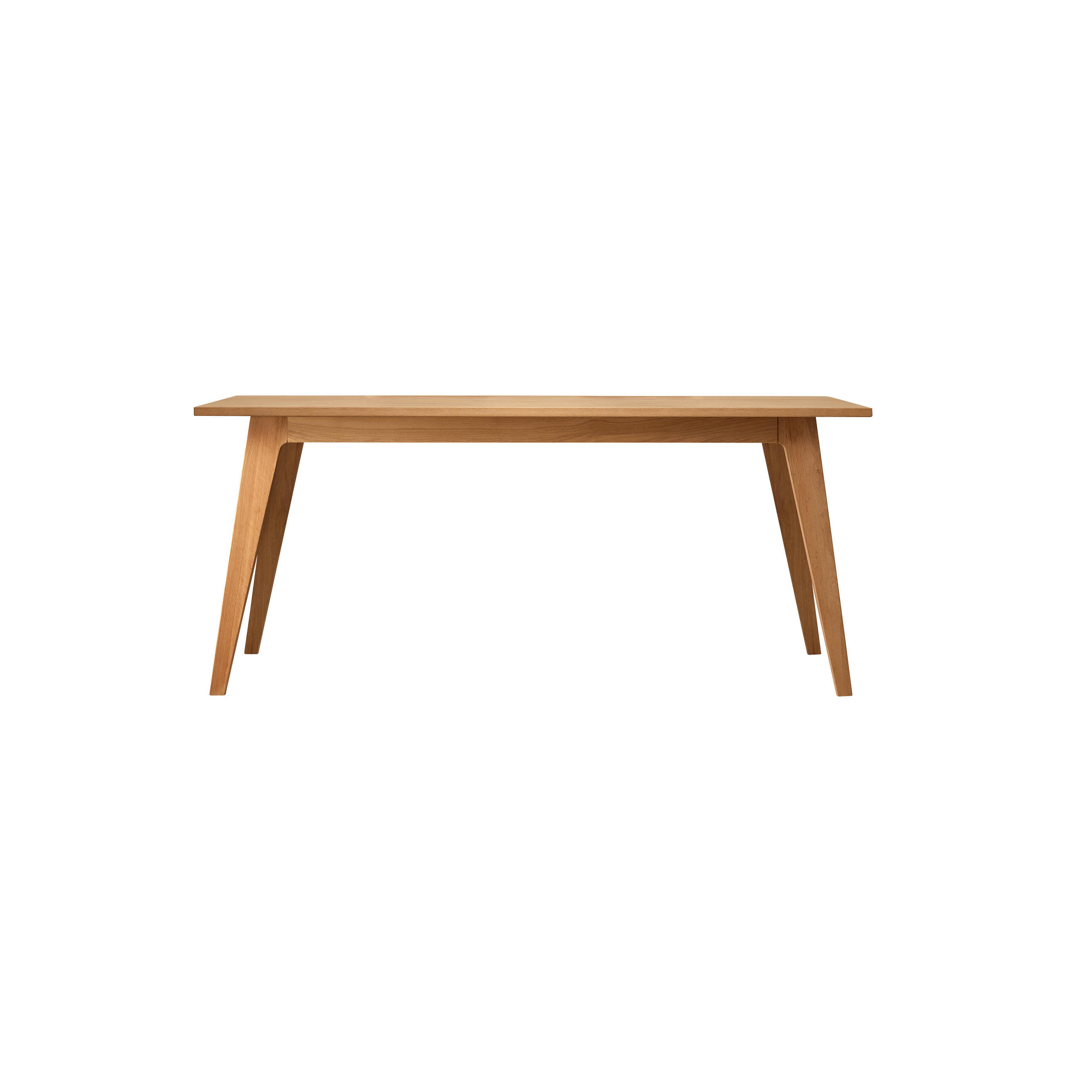 TISCH Esmée Natur aus Eiche - Naturfarben, Holz (90/180/78cm) - Tikamoon