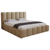 POLSTERBETT 160x200 cm Florent, Bettkasten, Samt, Braun - Braun, Holz/Textil (160/200cm) - Emporius