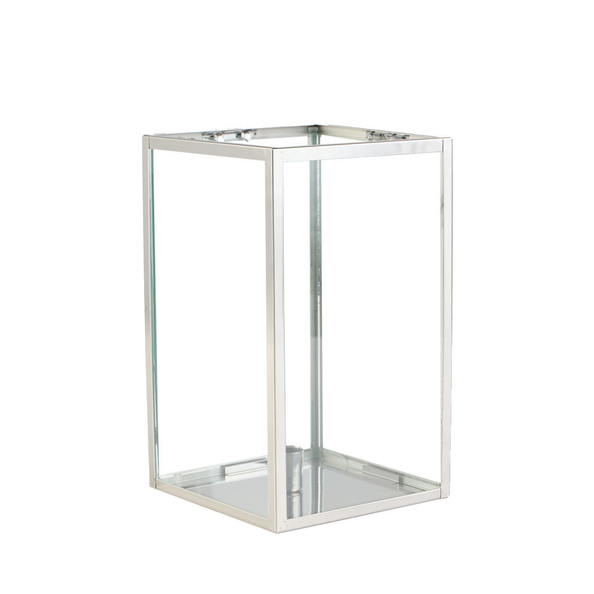 KERZENSTÄNDER Epoch - Silberfarben, Metall (15/25/15cm) - home&you