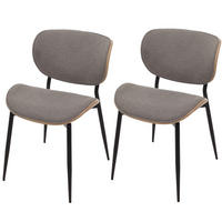 ESSZIMMERSTUHL Beige, Hellgrau - Beige/Hellgrau, Textil (51/80/55cm) - MCW